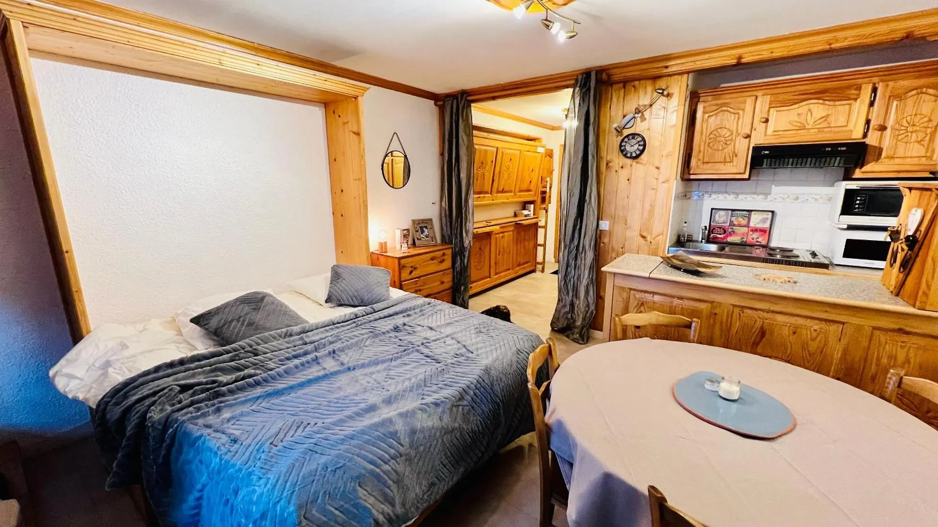 Studio Cosy Centre Station De Ski La Rosiere 1850 Vue Magnifique Plein Sud Montvalezan Apartment